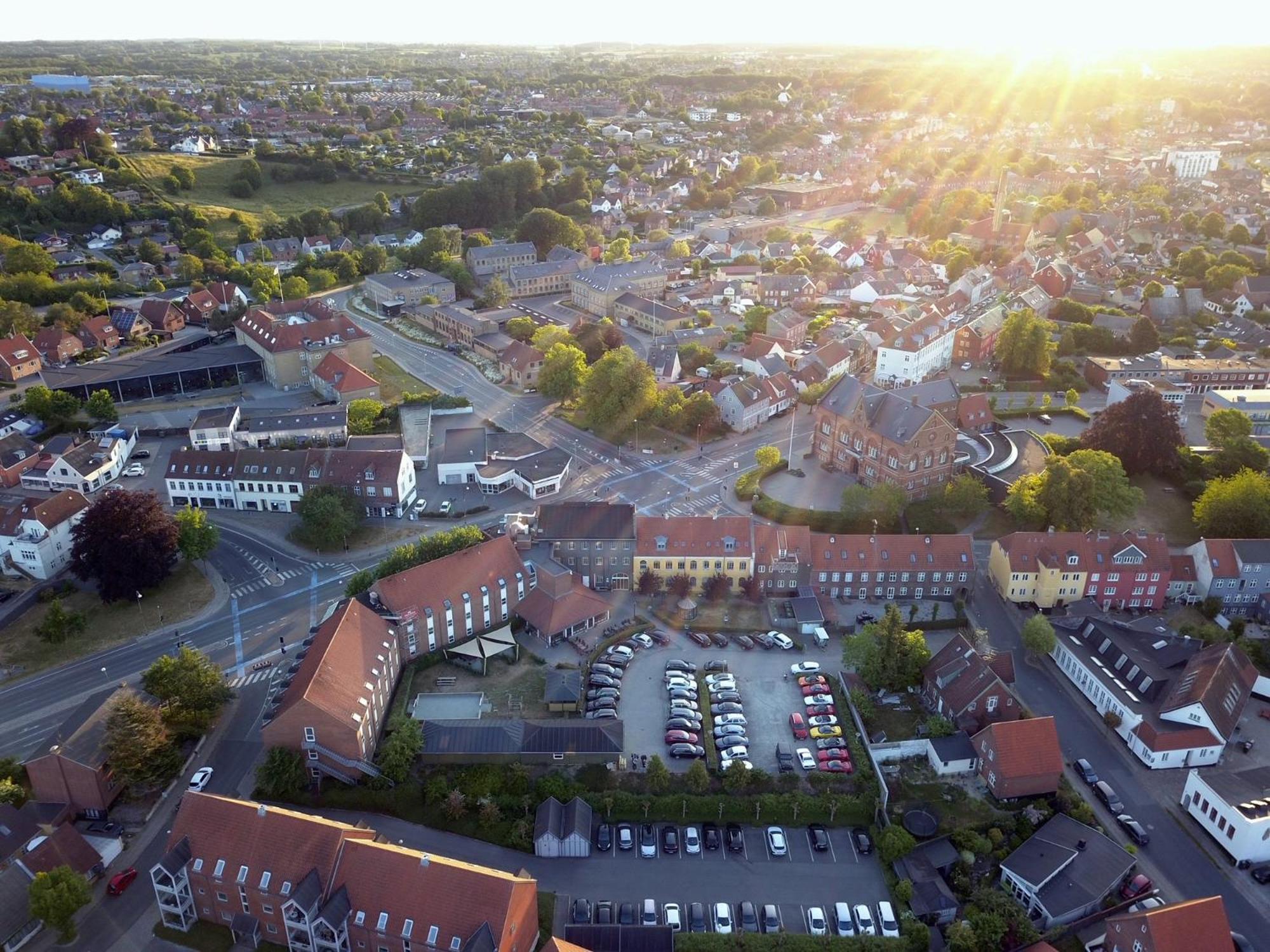 Stoberiet Hostel Svendborg község Kültér fotó Aerial view